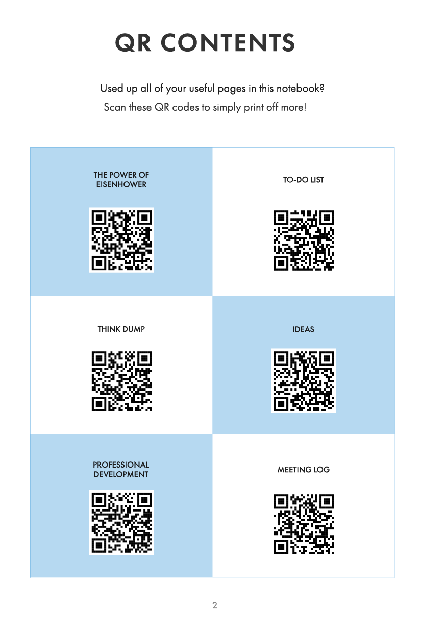 Blue Summit - Soft Back Educator Notebook