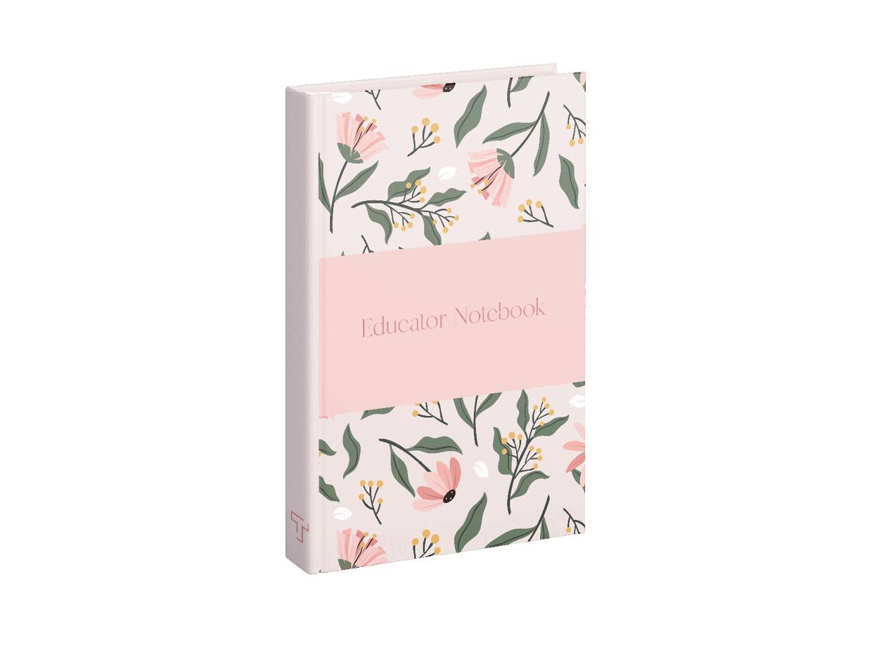 Posy Pink - Soft Back Book Educator Notebook