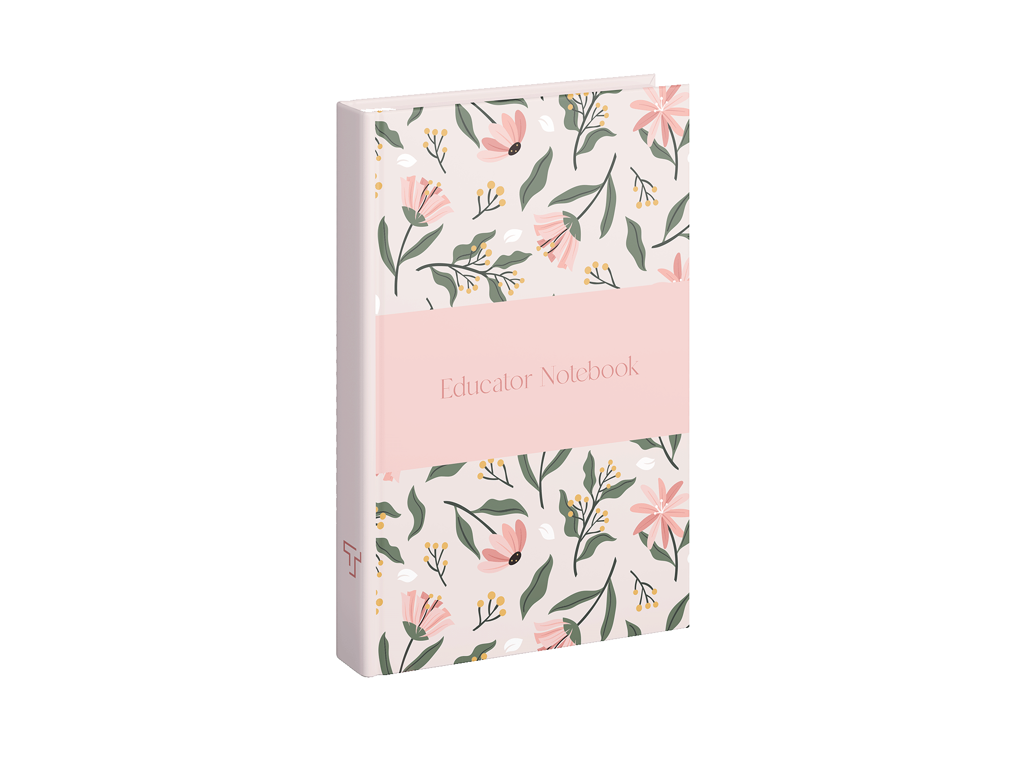 Posy Pink - Hard Back Book Educator Notebook