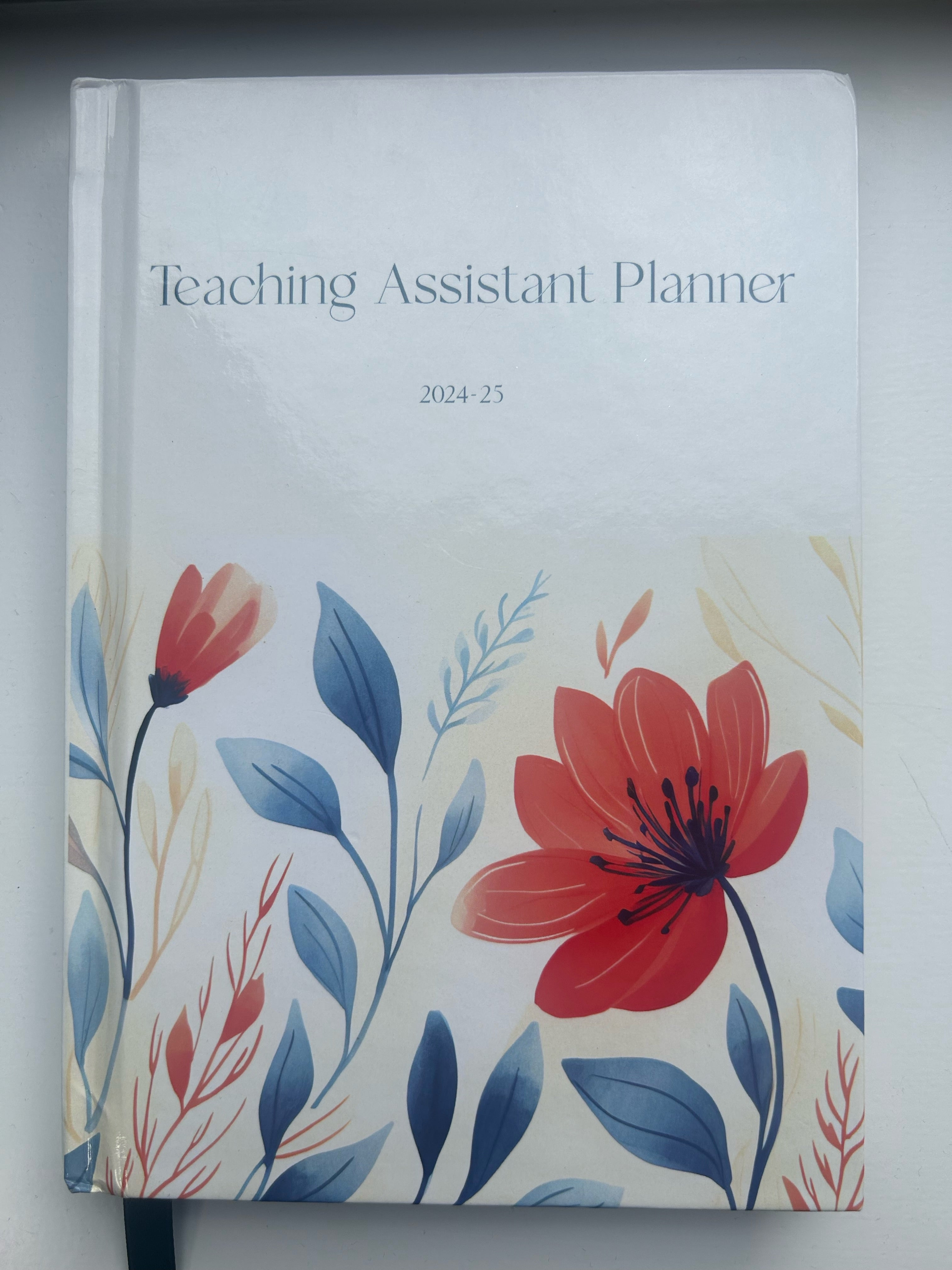 Teaching Assistant Planner - Floral Rouge