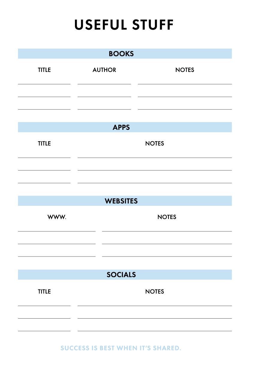 Blue Summit - Teacher Academic Diary