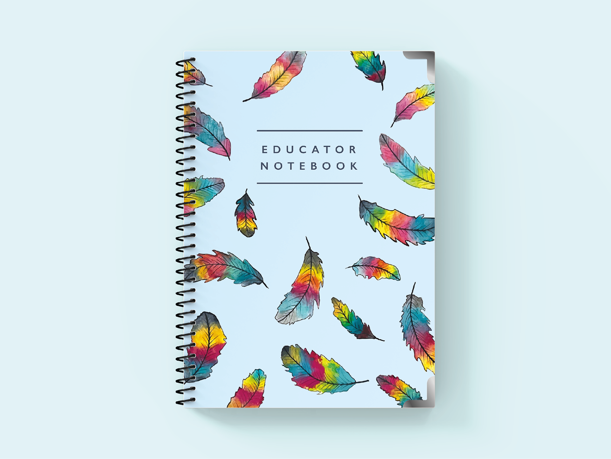 Rainbow Plume - Spiral Educator Notebook