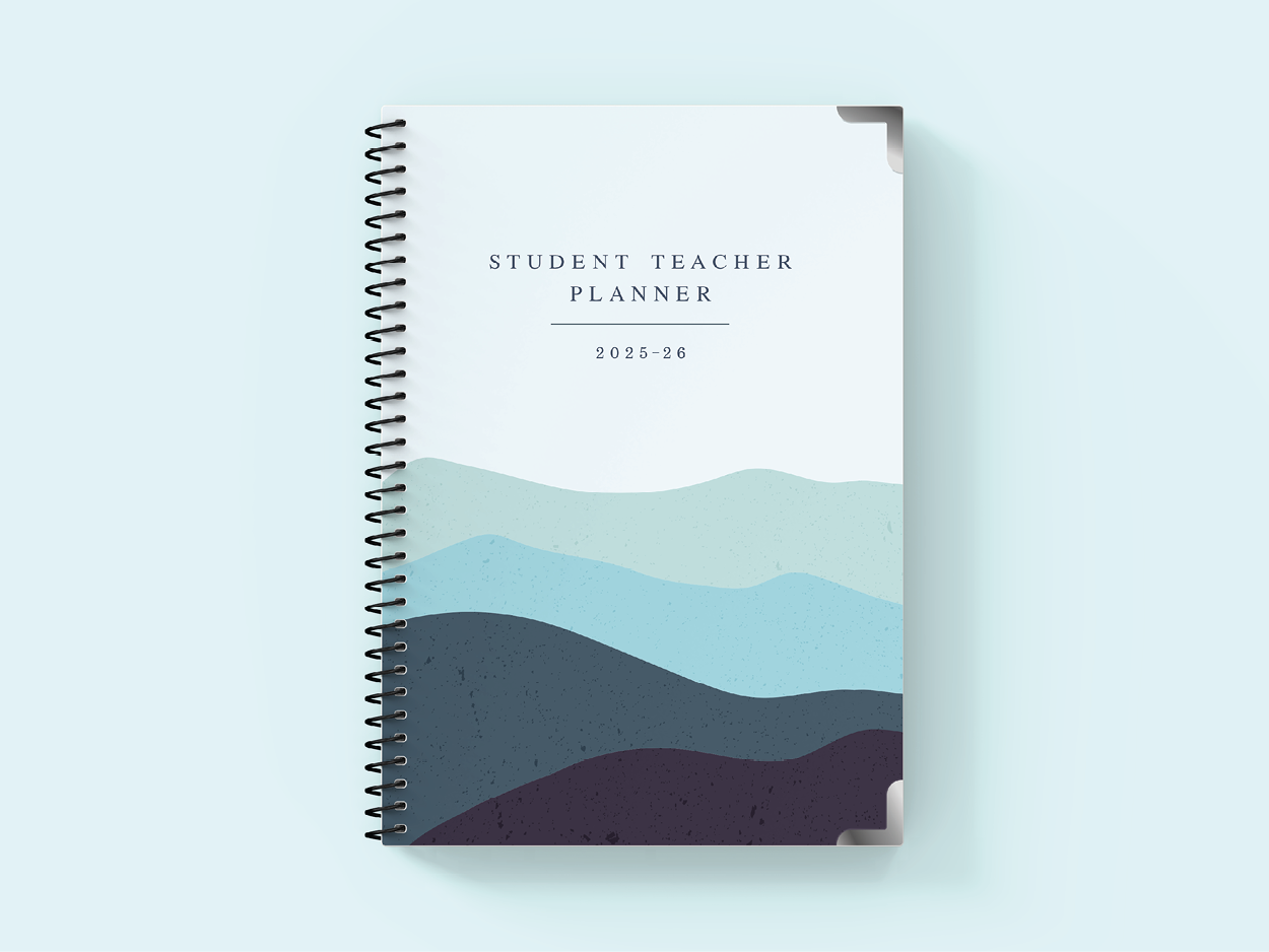 Blue Summit - Spiral Student Teacher Planner