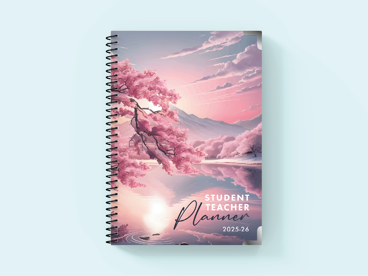 Sakura - Spiral Student Teacher Planner