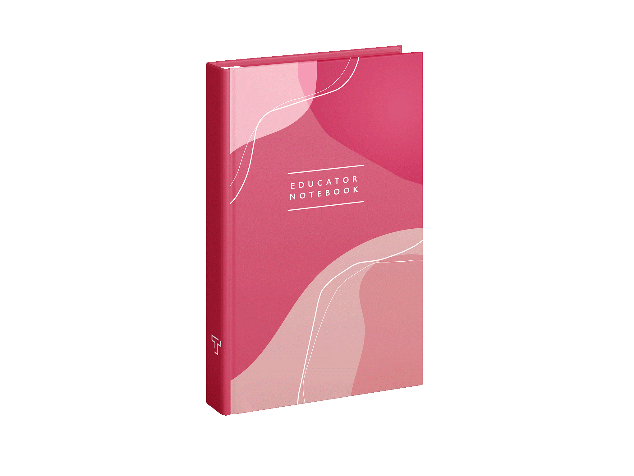 Blush Tide - Soft Back Educator Notebook