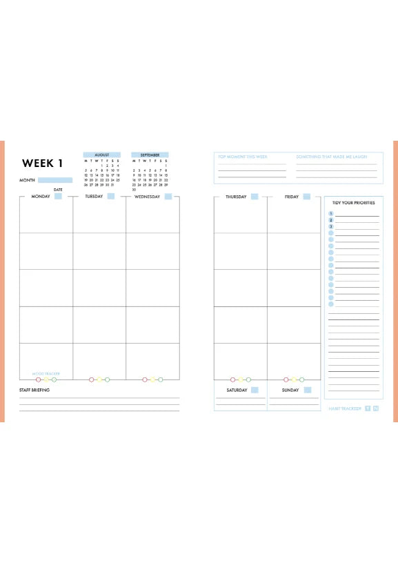 Blue Summit - Teacher Planner